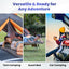 Hazli Ultra Comfort Air-Cell Memory Foam Camping Mattress - Korvel
