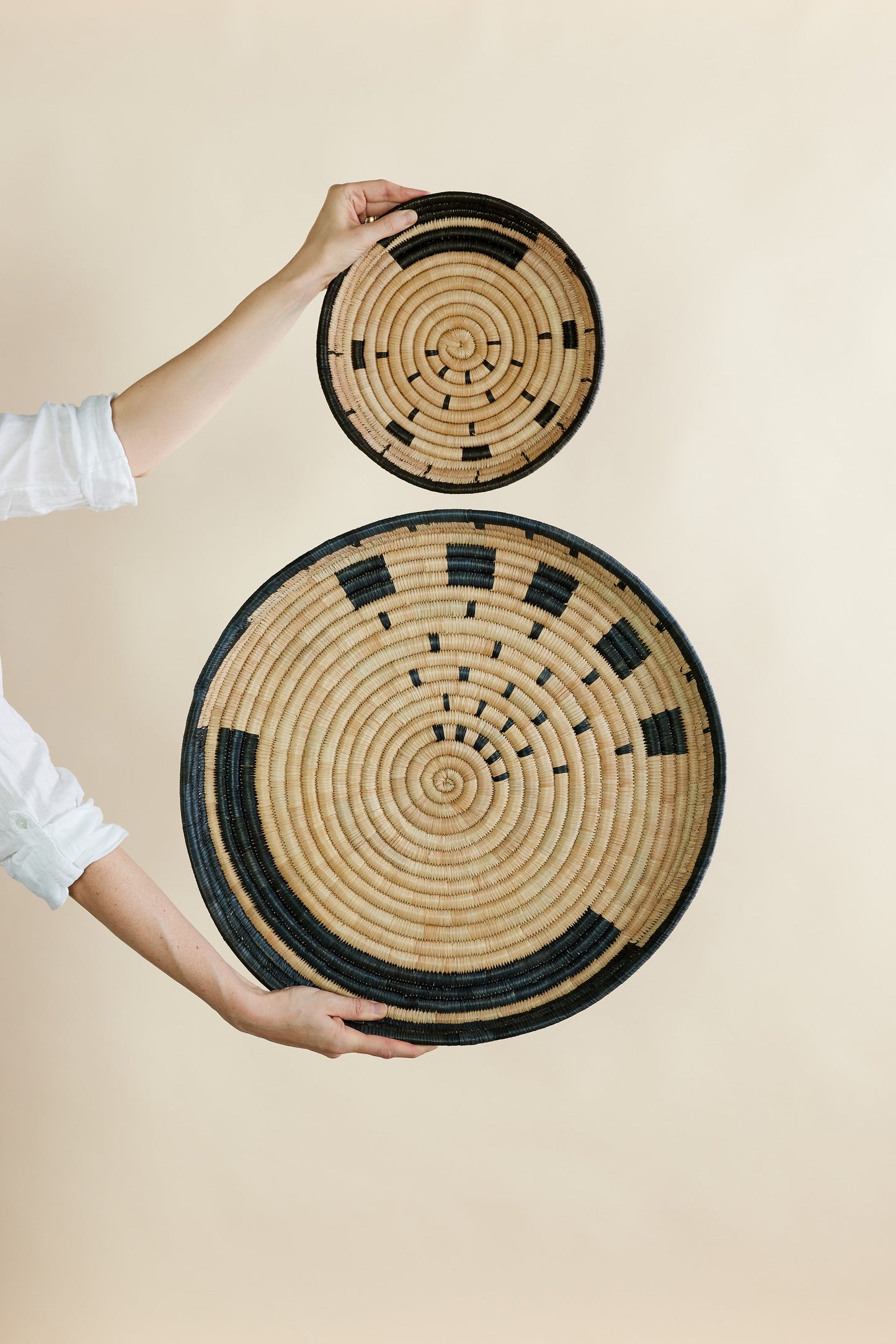Mawa Woven Wall Disc - Handcrafted Decorative Art