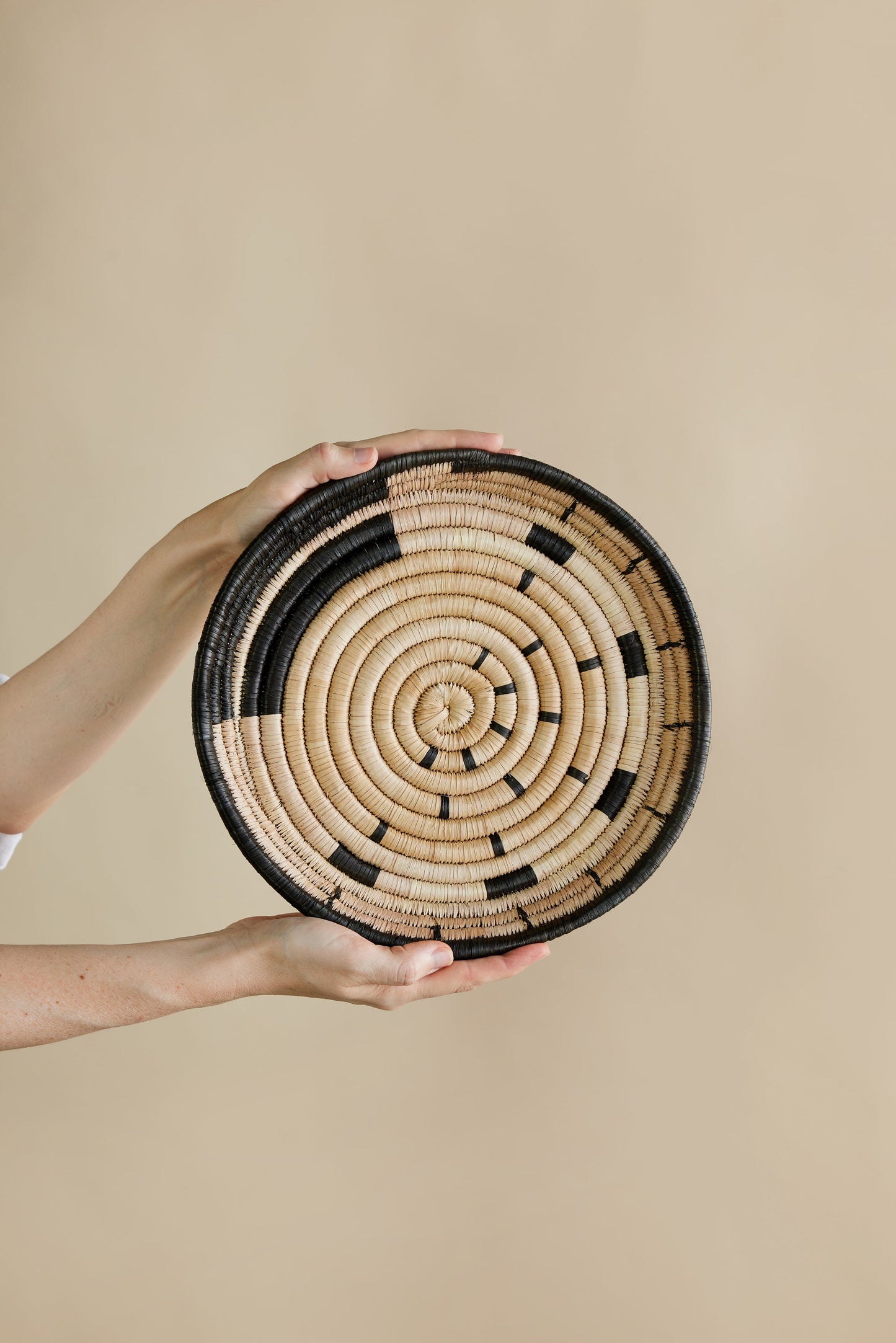 Mawa Woven Wall Disc - Handcrafted Decorative Art