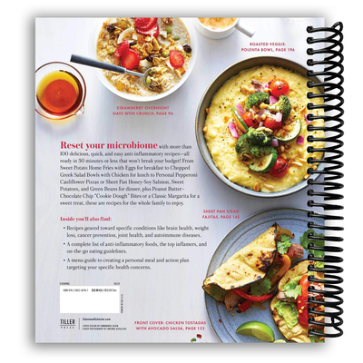 Healing Meals: 100+ Quick Anti-Inflammatory Recipes Under 30 Minutes (Spiral Bound) - Korvel