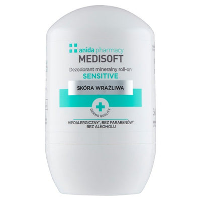 Anida MediSoft Mineral Deodorant for Sensitive Skin, 50ml