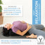 Sustainable Travel Yoga Bolster Set - Organic Cotton Bliss - Korvel