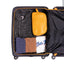24-inch Black Hardcase Roller Luggage with 360° Wheels & TSA Lock