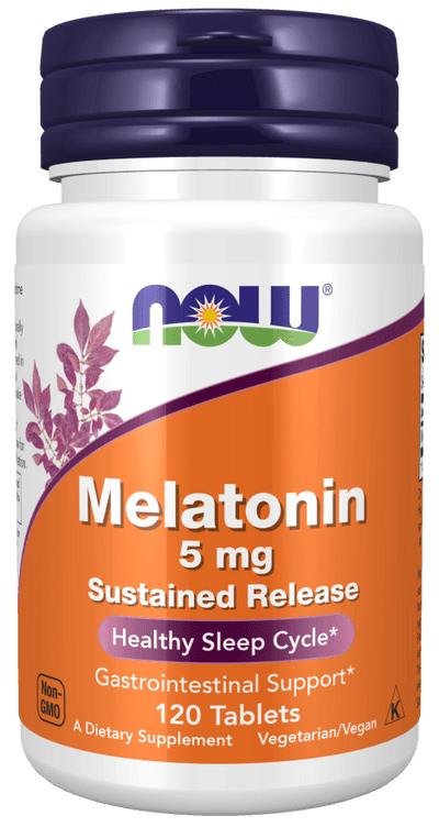 Sustained Release Melatonin 5mg for Restful Sleep - Korvel