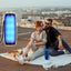Haut-parleurs Bluetooth LED arc-en-ciel vibrants