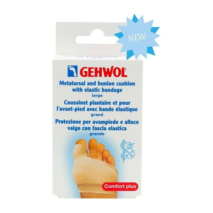Coussin métatarsien et pour oignons Gehwol avec bandage élastique - Grand
