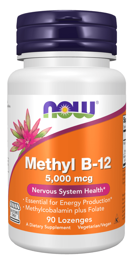 Vitamin B-12 (Methylcobalamin) – Essential Energy & Nervous System Support