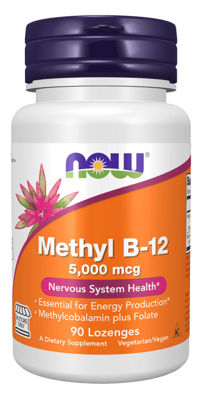 Vitamin B-12 (Methylcobalamin) – Essential Energy & Nervous System Support