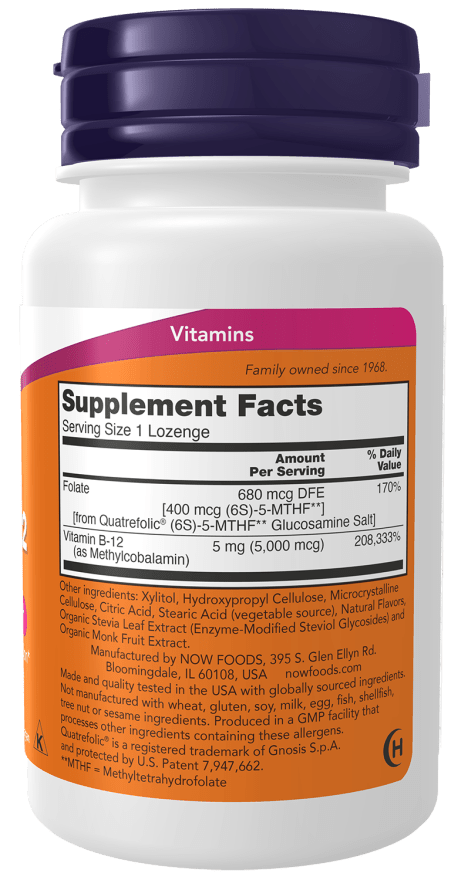 Vitamin B-12 (Methylcobalamin) – Essential Energy & Nervous System Support
