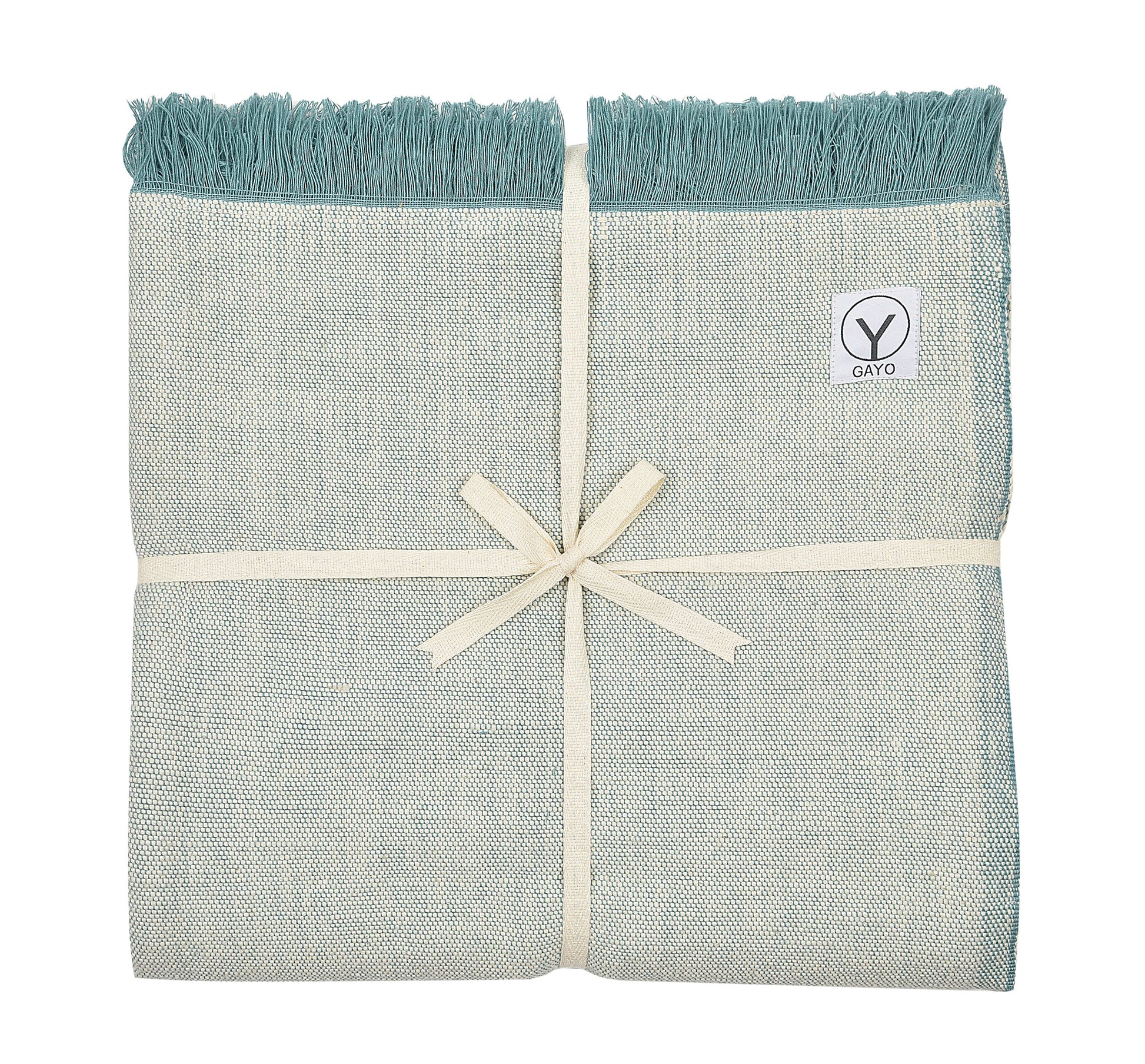 Sustainable Organic Cotton Yoga Blanket for Mindful Practices - Korvel