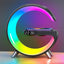 Wireless Charger Alarm Clock with Speaker and RGB Light