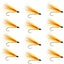 Mickey Finn Premium Streamer Flies - 12 Pack - Size 4 - Korvel