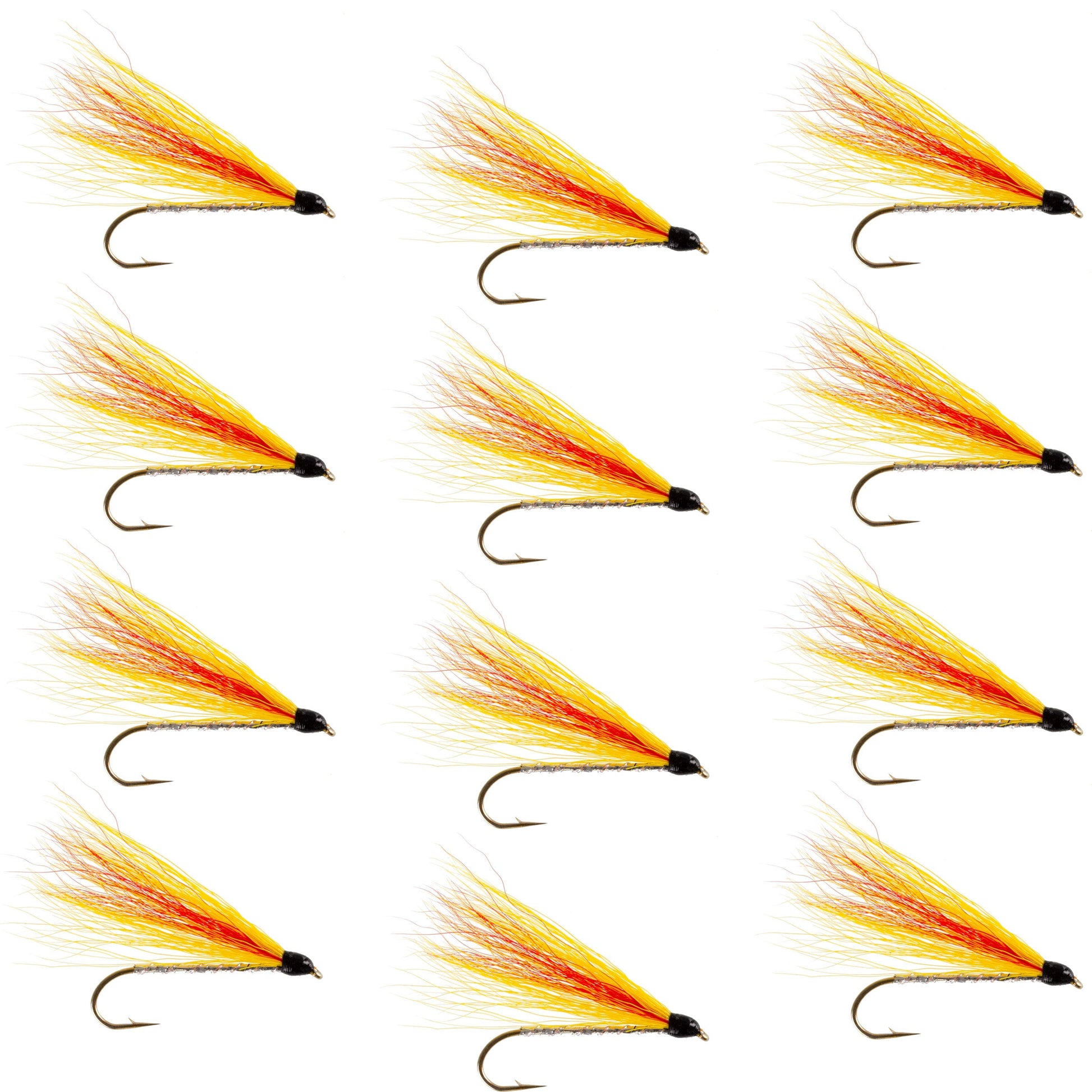 Mickey Finn Premium Streamer Flies - 12 Pack - Size 4 - Korvel