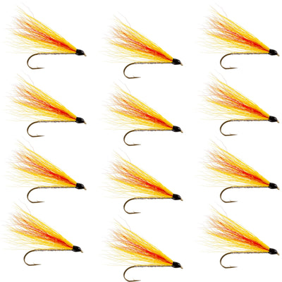 Mickey Finn Premium Streamer Flies - 12 Pack - Size 4 - Korvel