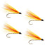 Mickey Finn Streamer Flies - Premium Set of 4 (Hook Size 4) - Korvel