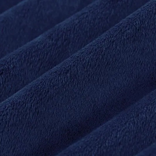 Midnight Blue Cuddle 3 Extra Wide Solid Fabric