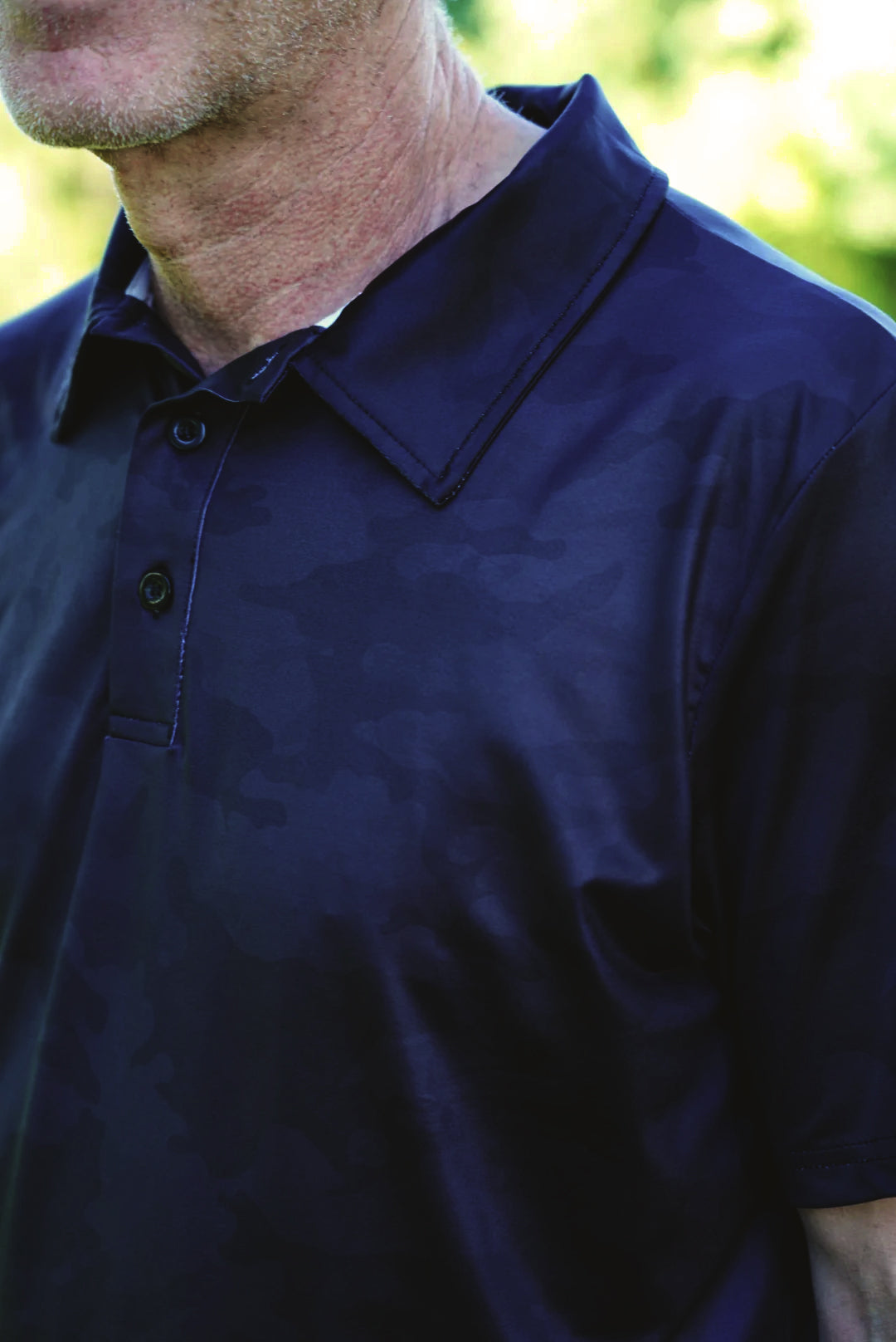 Midnight Camo Performance Golf Polo - Korvel