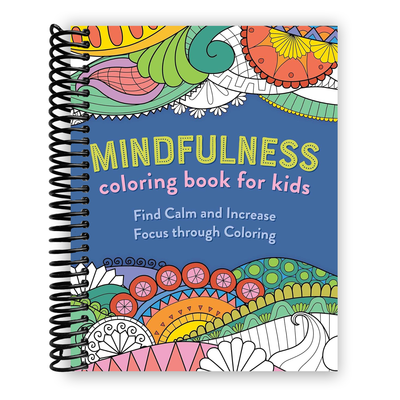 Mindfulness Coloring Book for Kids (Spiral Bound) - Korvel