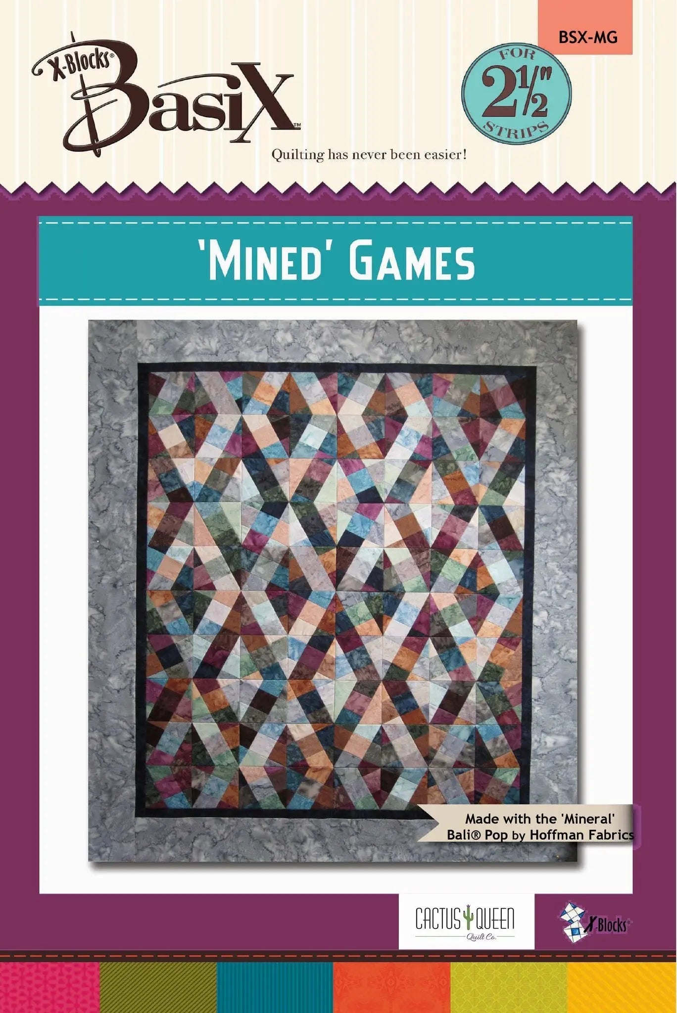 Modèle de couture BasiX Mined Games