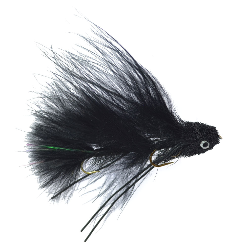 3 Pack Mini Sex Dungeon Streamer - Size 6 - Premium Articulated Flies for Trout, Bass, and Salmon Fishing - Korvel