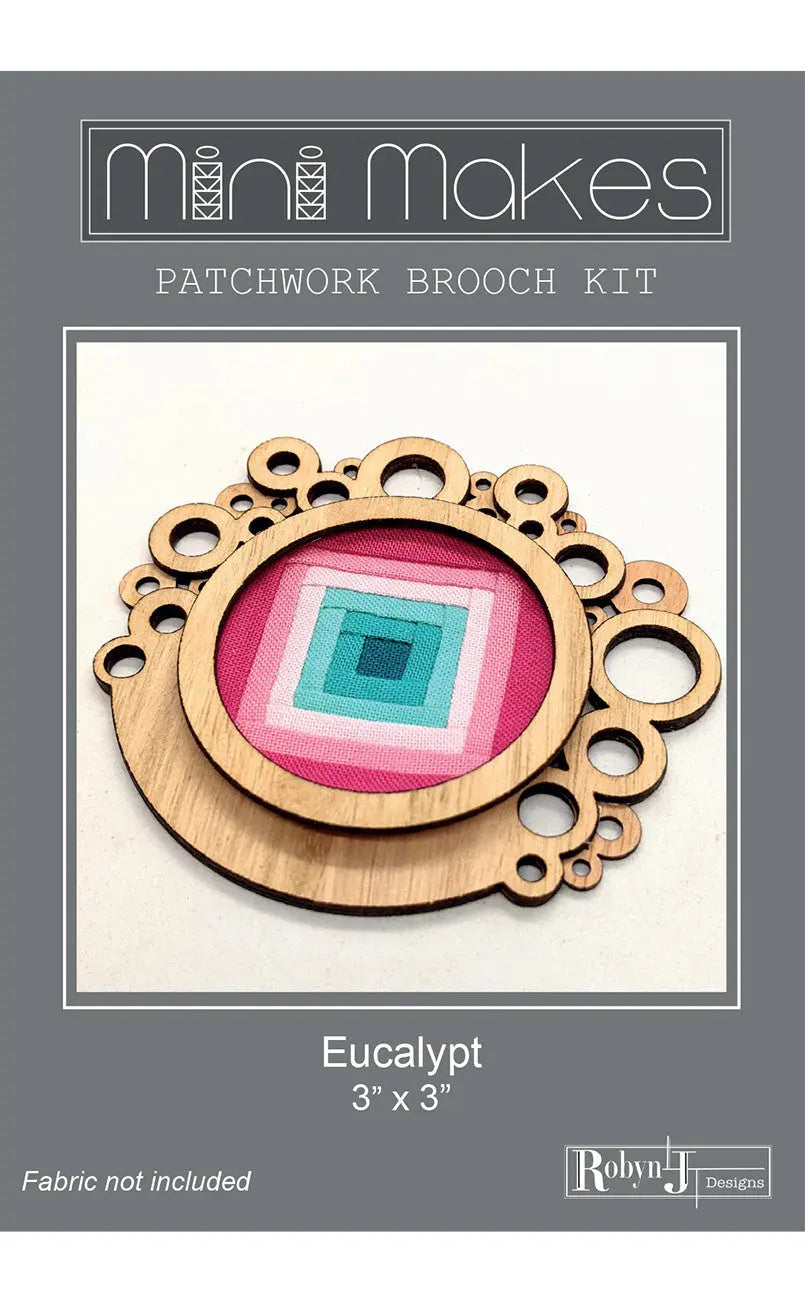 Broche Mini Makes Cercle Eucalyptus