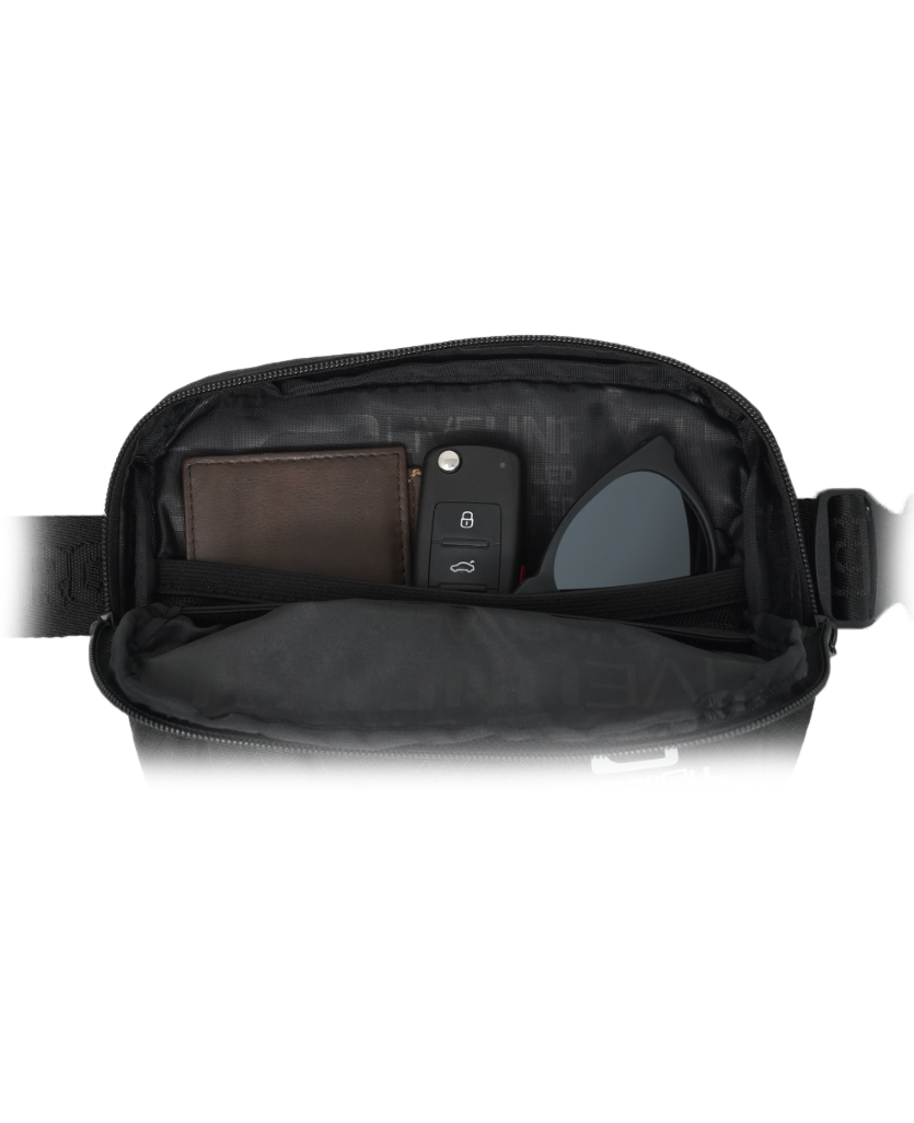 Compact Gray Camo Fanny Pack for On-the-Go Adventures - Korvel
