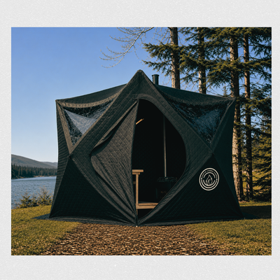 Mini Cube Portable Sauna Tent for 2 People