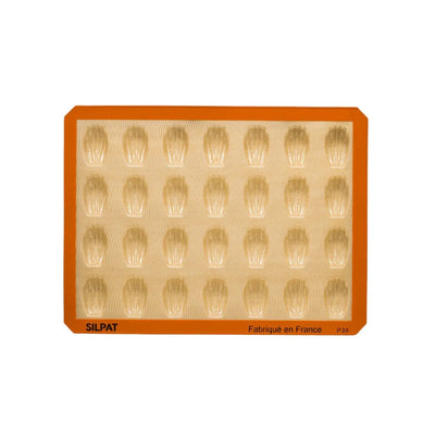 Silpat Perfect 28 Mini Madeleine Mold - Korvel