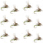 Moscas de Mayfly Green Drake Missing Link - Tamaño 12 (Paquete de 12)