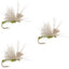3 Pack Olive Missing Link Caddis or Mayfly Flies - Size 16