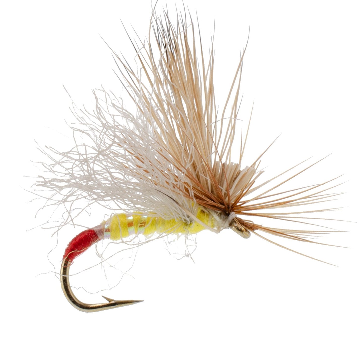3 Pack Yellow Sally Missing Link Stonefly Flies - Size 16
