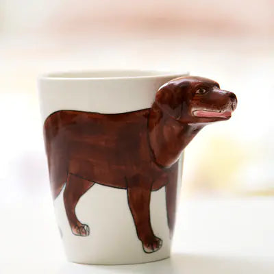 3D Animal Ceramic Mug - Unique Drinkware