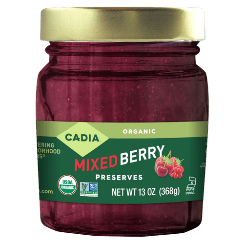 Organic Mixed Berry Preserves by Cadia