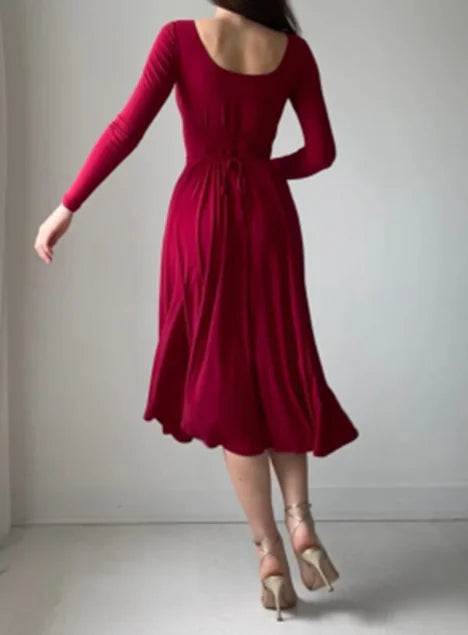 Elegant Long Sleeve Dress for Women