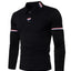 Camisa Polo de Manga Larga Casual para Hombre