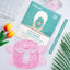 Mascarilla de Ojos Premium con Pack de Hielo - Respaldo de Terciopelo (Rosa #19)