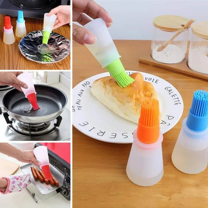 Bouteille de pinceau à huile pour barbecue