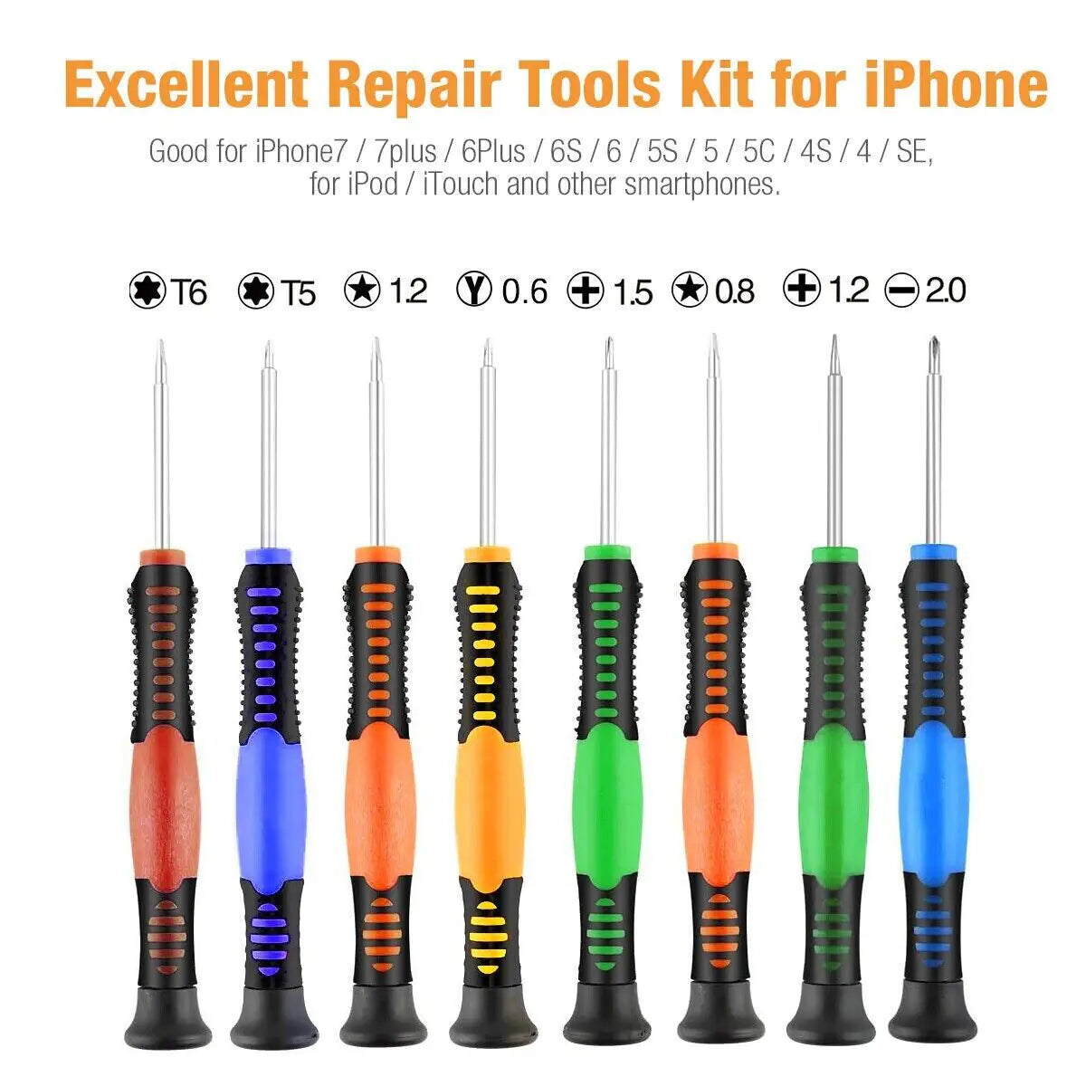 Kit de herramientas de reparación de pantalla de teléfono móvil 20 en 1