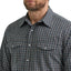 Black Plaid Wrinkle Release | Wrangler Mens - Korvel