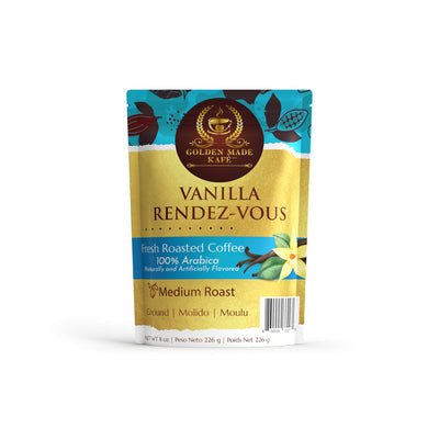 8oz PREMIUM GROUND COFFEE - VANILLA RENDEZ-VOUS - Korvel