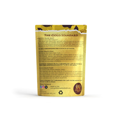 8oz PREMIUM GROUND COFFEE - GOLDEN HAZELNUT - Korvel