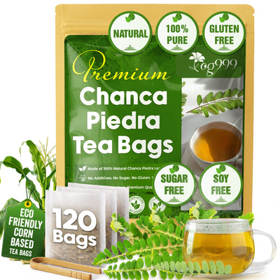 Dried Chanca Piedra Leaves - Premium Tea Bags