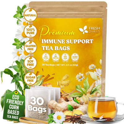 Premium Herbal Tea Bags for Immune Support