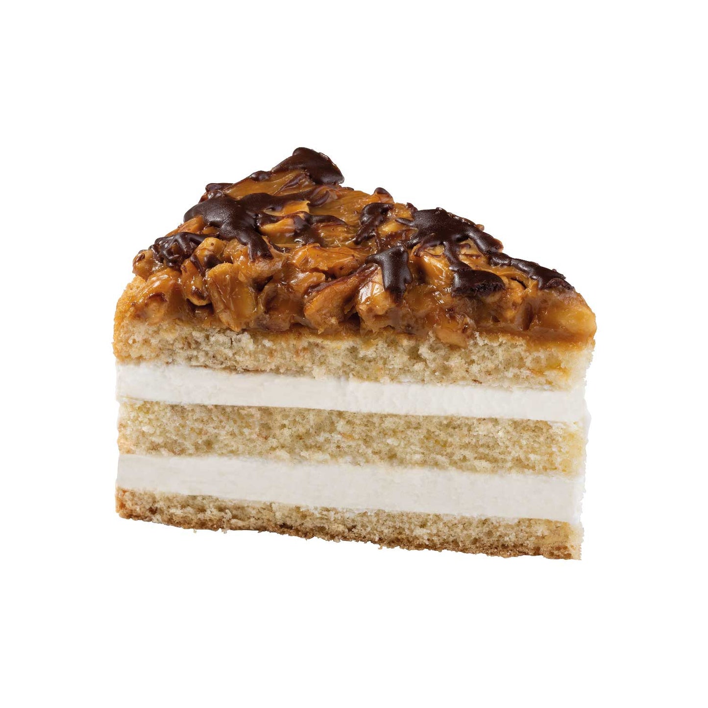 Moda Peanut Party Cake – 9" Pre-Sliced, 12 pcs x 110 g (2.9 lbs / 1,320 g)