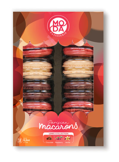Hazz Macaron – Chocolate, Raspberry & Vanilla 175 g