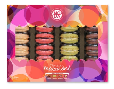 Hazz Macaron Party Box – 24 pcs in 4 Flavors