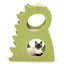 2-Tier Modern Cat Tree with Rotatable Sisal Scratching Ball - Green