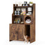Modern Wooden Industrial Cat Litter Box Enclosure with Storage