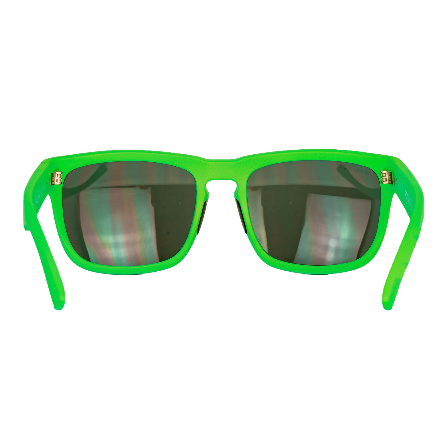 Monaco Sunglasses in Lime and Black - Sporty Elegance - Korvel