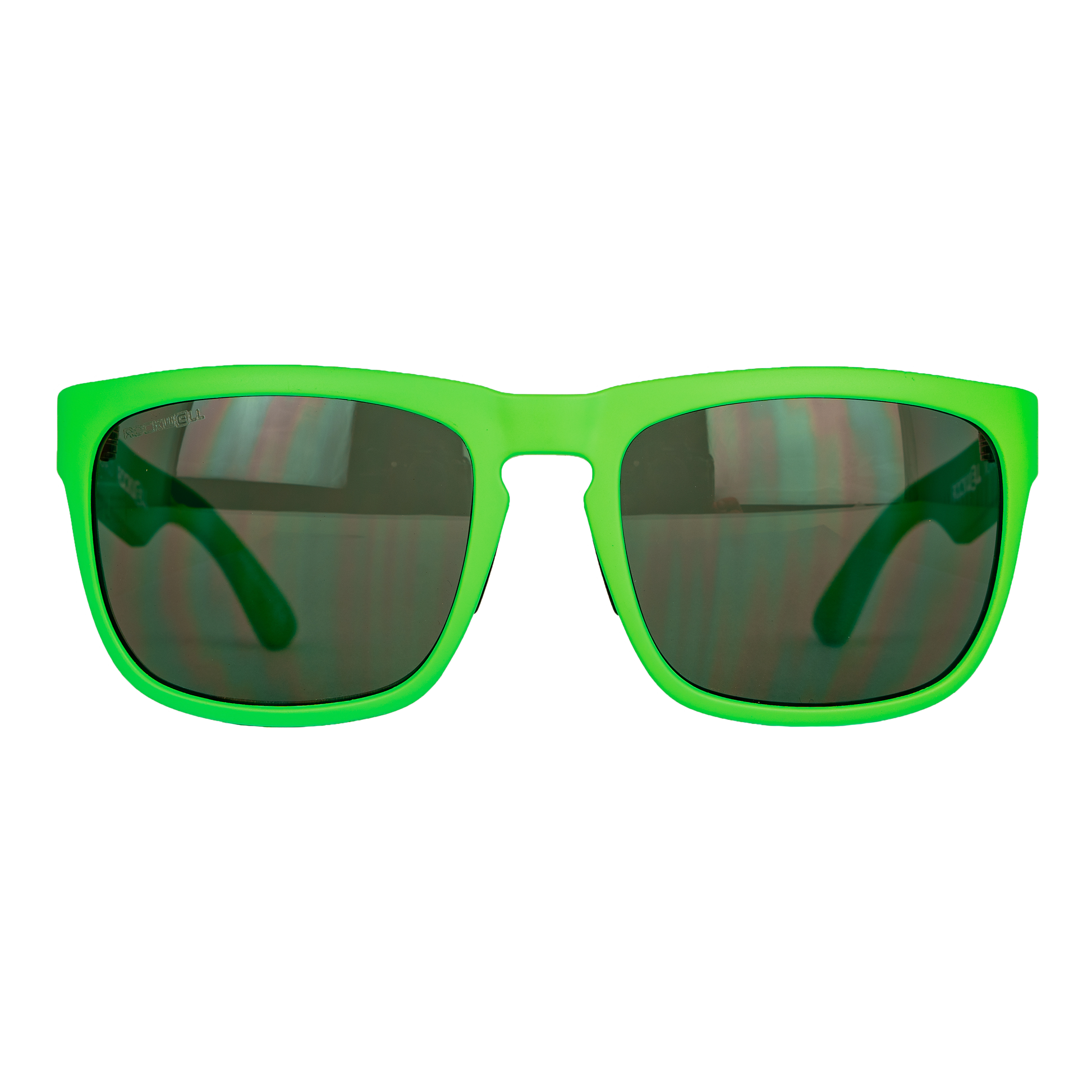 Monaco Sunglasses in Lime and Black - Sporty Elegance - Korvel